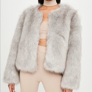 Missguided Faux Fur Coat